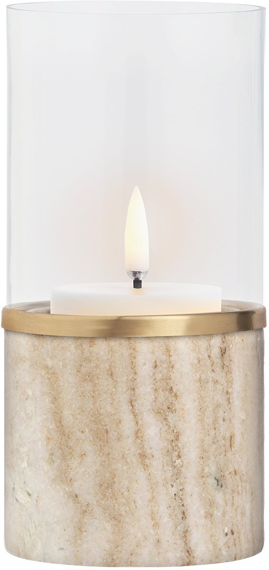 Uyuni Lighting Lanterne H17,1 cm, Beige