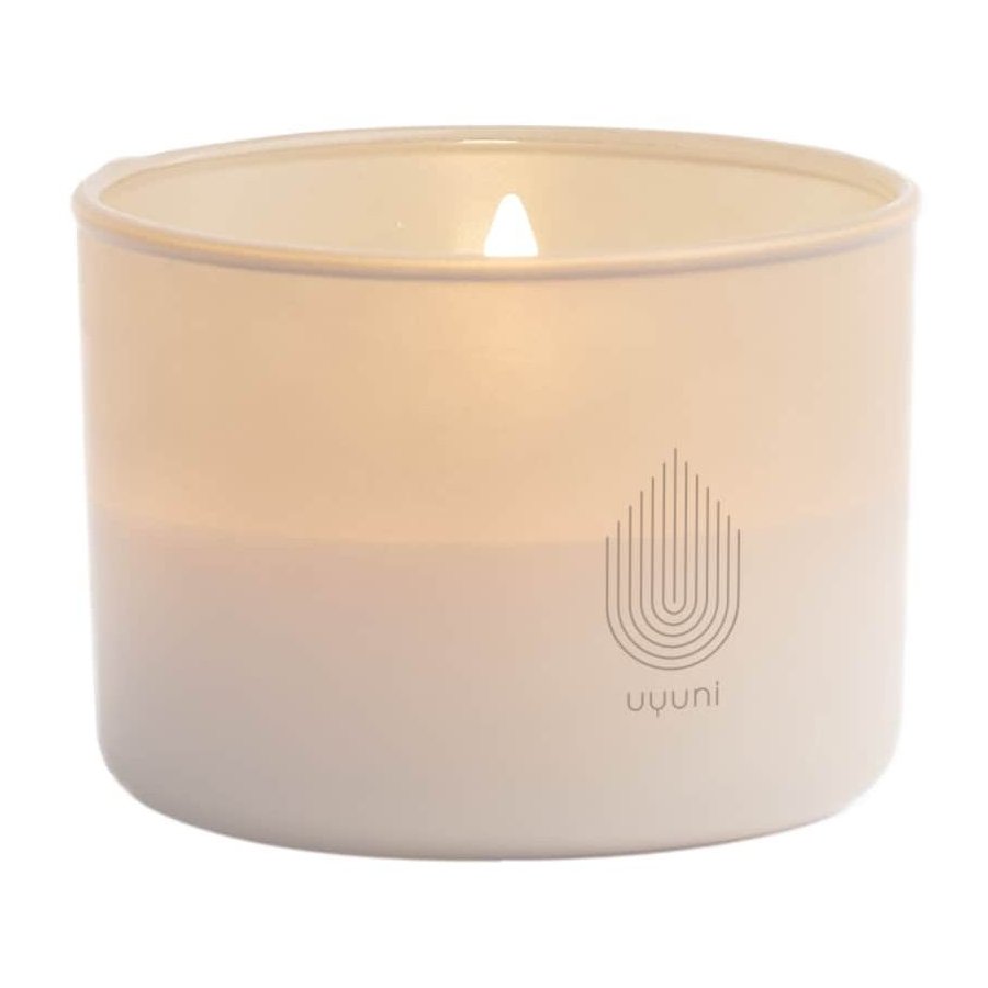 Uyuni Lighting Genopladeligt Glaslys LED 8,2xH6 cm, Vanilla