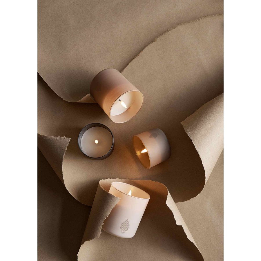 Uyuni Lighting Glaslys LED 8,2xH6 cm, Sandstone