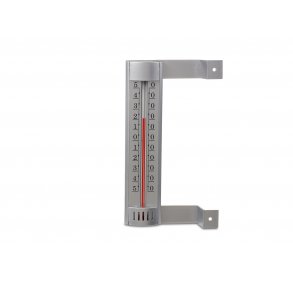 Udetermometer m. Beslag 18 cm Plus Gr�