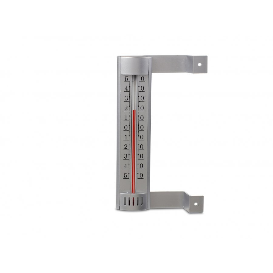 Udetermometer m. Beslag 18 cm Plus Gr�