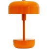 Dyberg Larsen Haipot Tischlampe Wiederaufladbar LED H25.7 cm, Orange