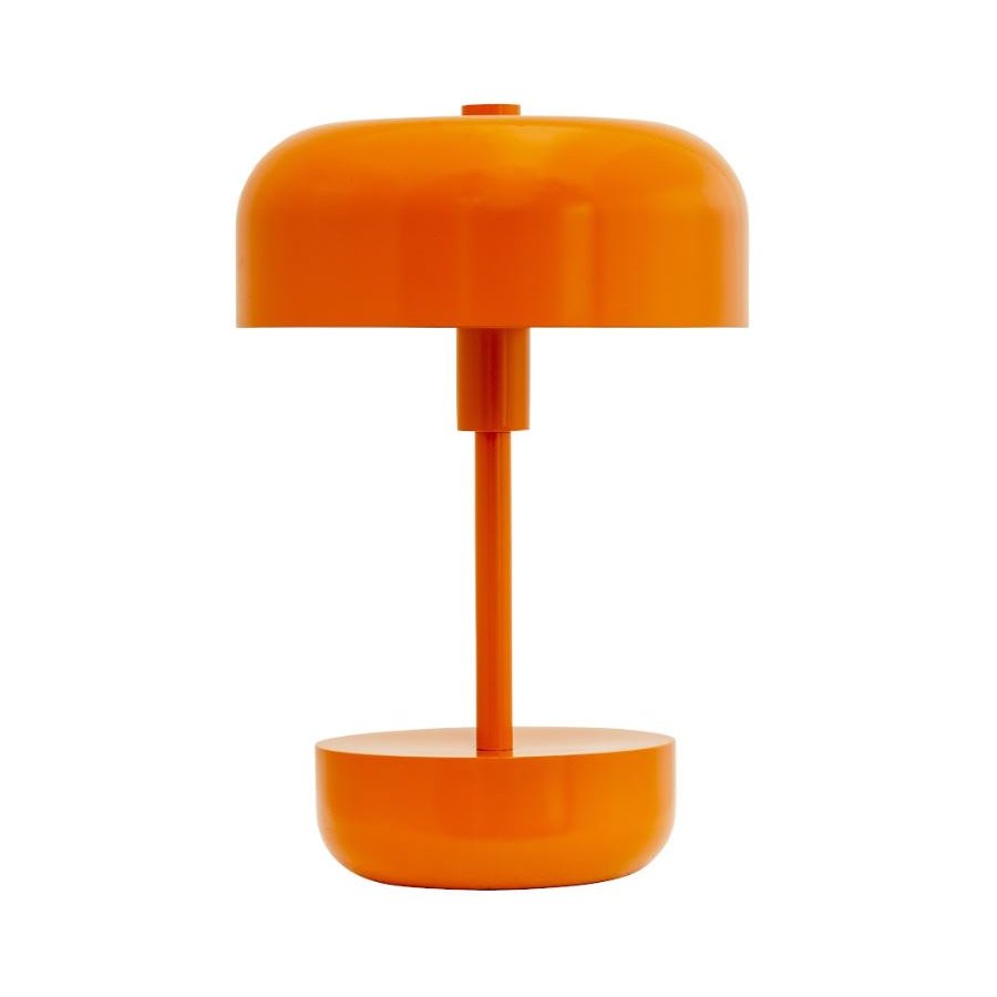 Dyberg Larsen Haipot Tischlampe Wiederaufladbar LED H25.7 cm, Orange