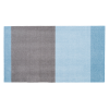 Tica Copenhagen Stripes Horizon Matte 67x120 cm, Blau/Stahlgrau