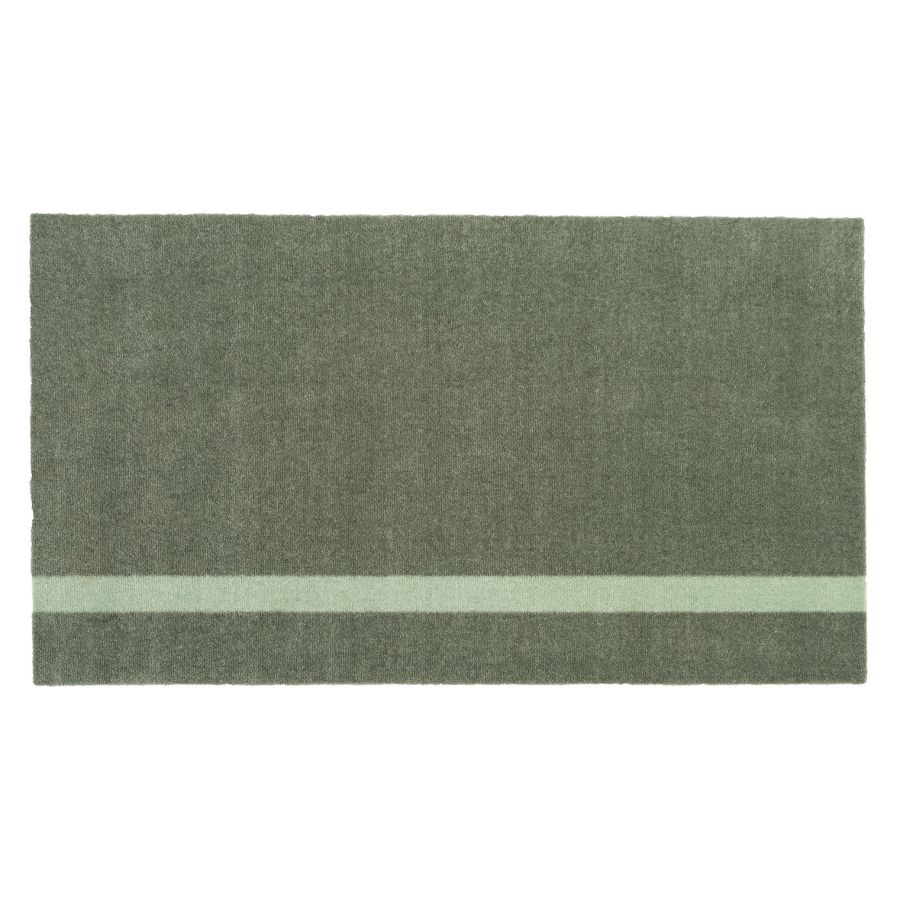 Tica Copenhagen Stripe Vertical Matte 90x200 cm, Hellgrn/Staubgrn