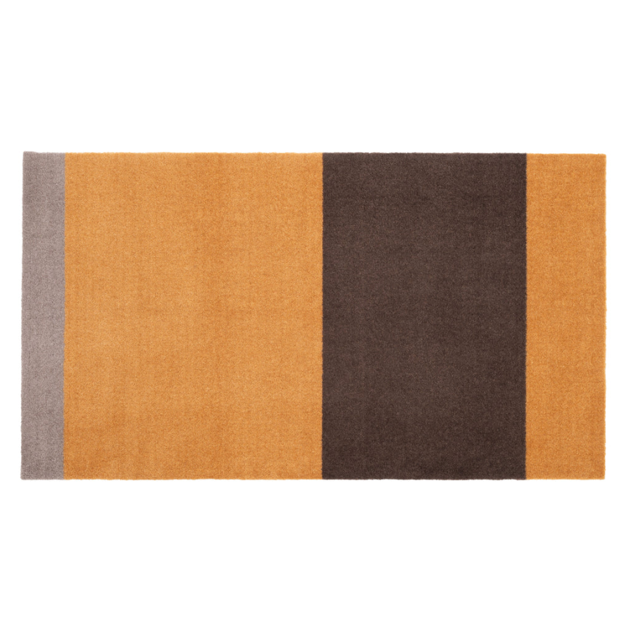 Tica Copenhagen Stripes Horizon Mtte 67x120 cm, Dijon/brun/sand