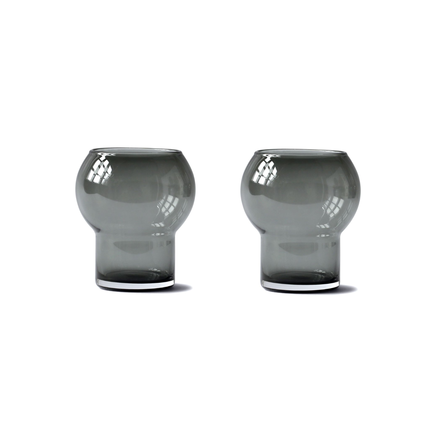 Ro Collection Drikkeglas no. 48 2 stk. 25 cl, Smoked Grey