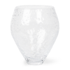Ro Collection Crushed Glass Vase 17,7 cm, Klar