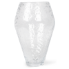 Ro Collection Crushed Glass Vase 19,2 cm, Klar