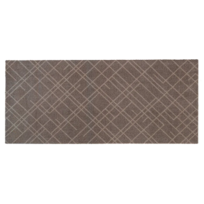 Tica Copenhagen Lines Gulvmtte 67x150 cm, Sand/Beige