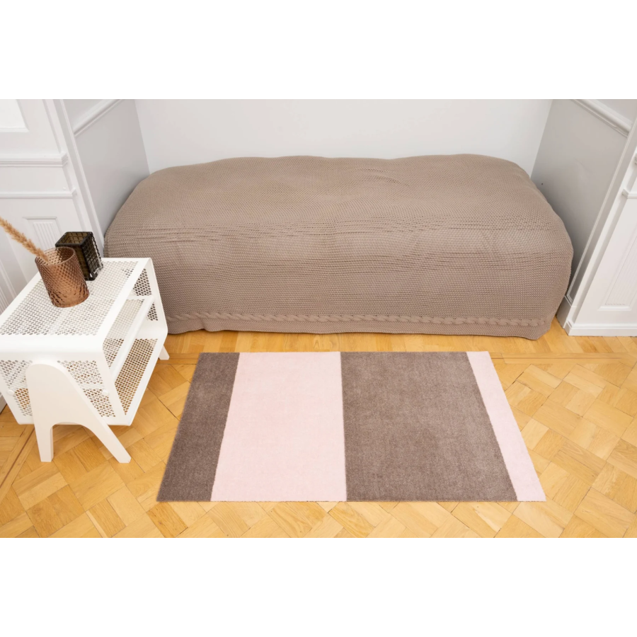 Tica Copenhagen Stripes Horizon Matte 67x120 cm, Sand/Rosa