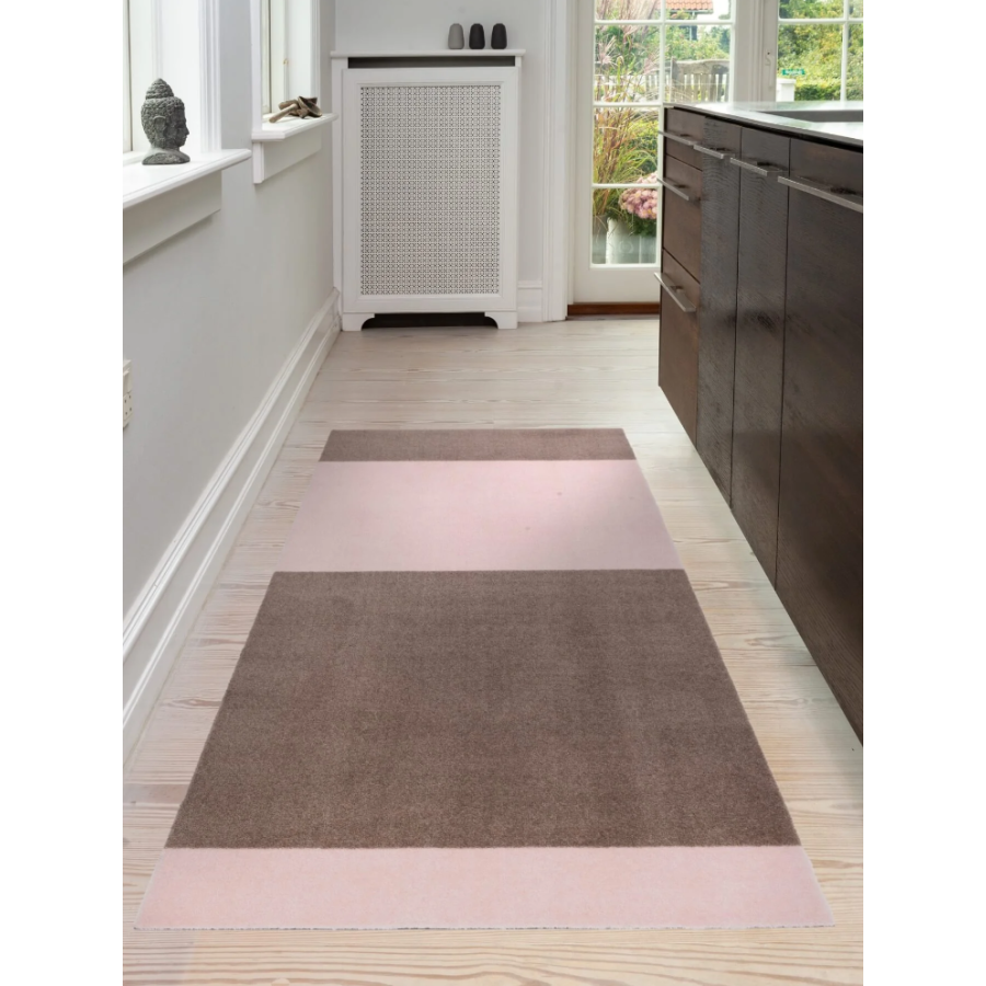 Tica Copenhagen Stripes Horizon Matte 67x120 cm, Sand/Rosa