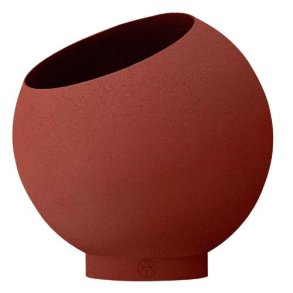 AYTM GLOBE Blumentopf H15,4 cm, Ginger Bread