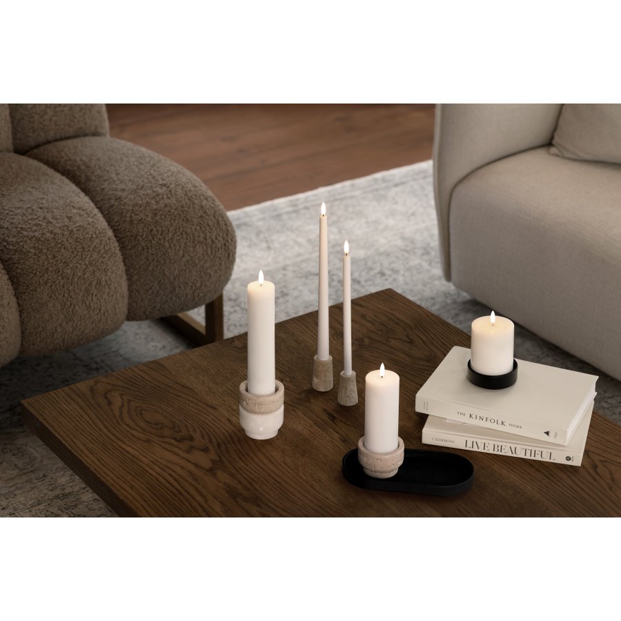 Uyuni Lighting Lysestage 9xH3 cm, Mat Sort