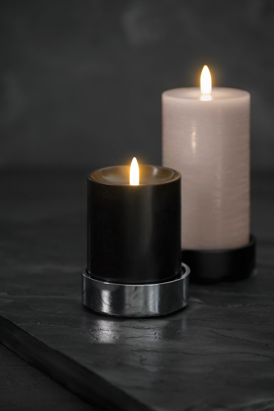 Uyuni Lighting Lysestage 9xH3 cm, Mat Sort