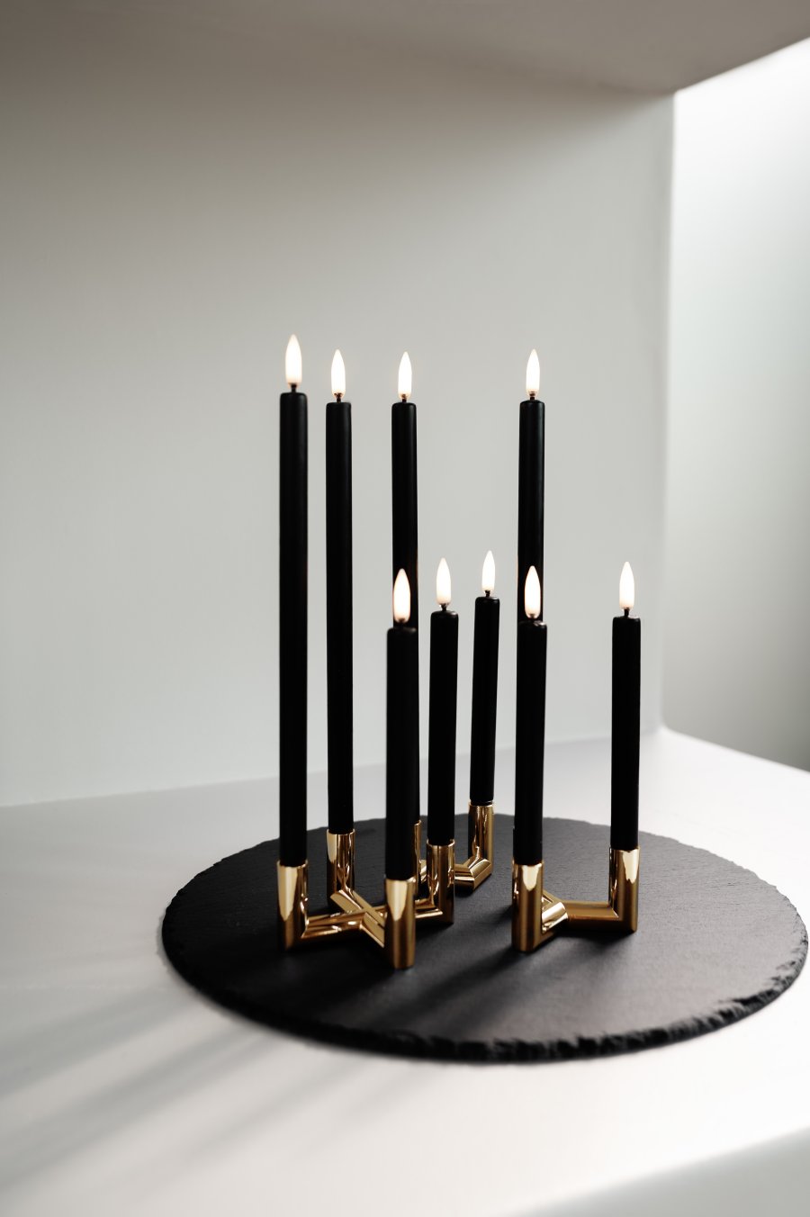 Uyuni Lighting Matrix Lysestage 7,5 cm, Warm Brass