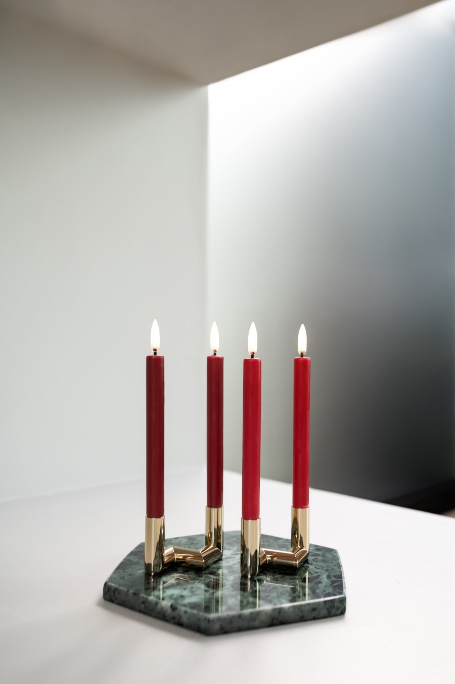 Uyuni Lighting Matrix Lysestage 7,5 cm, Warm Brass