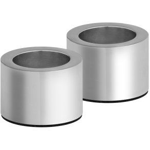 Uyuni Lighting Lysestage 2 stk. H3,25 cm, Krom