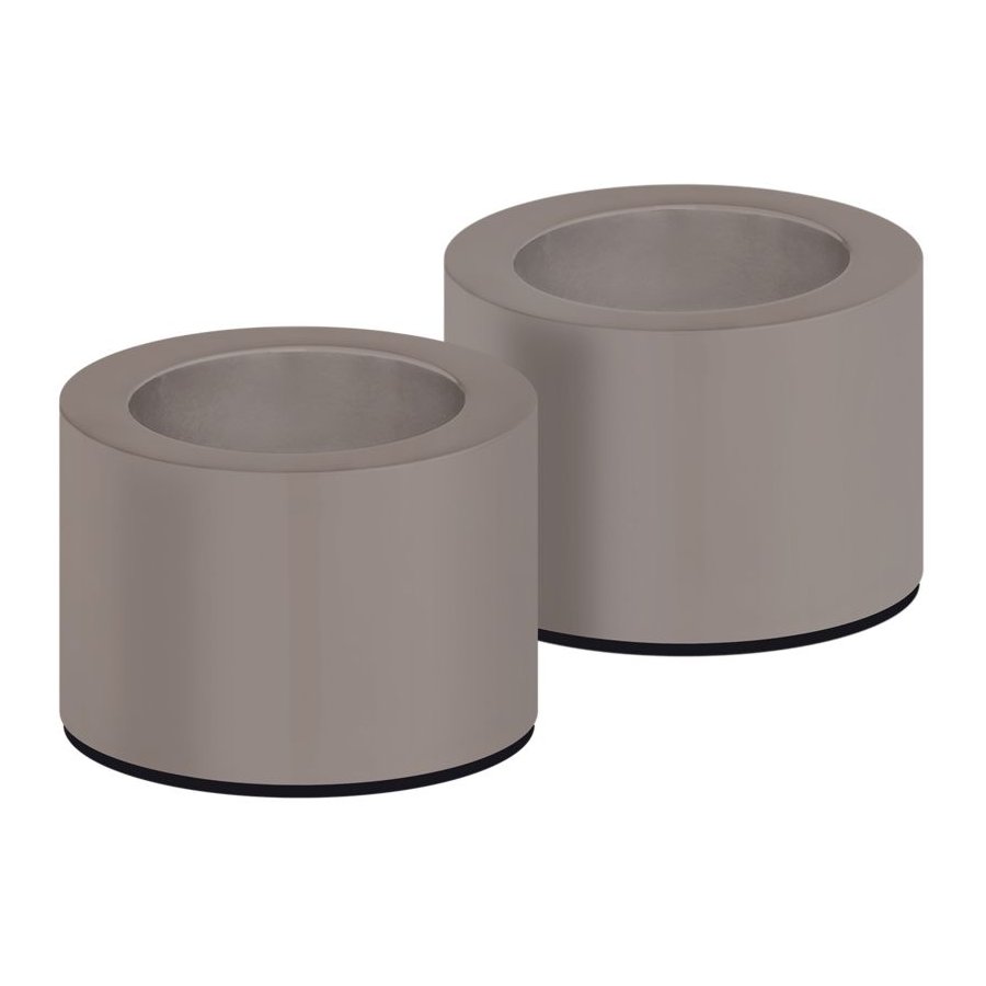 Uyuni Lighting Lysestage 2 stk. H3,25 cm, Sandstone