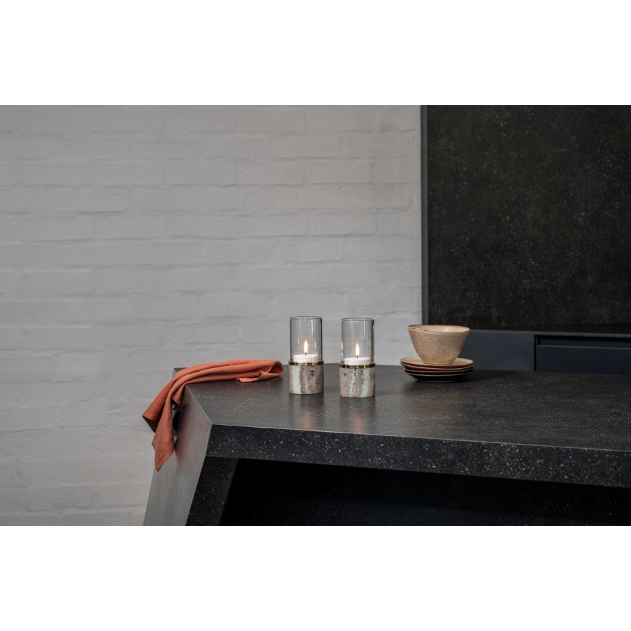 Uyuni Lighting Lanterne H17,1 cm, Beige