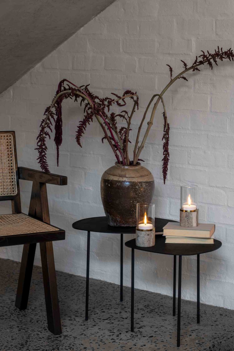 Uyuni Lighting Lanterne H17,1 cm, Beige