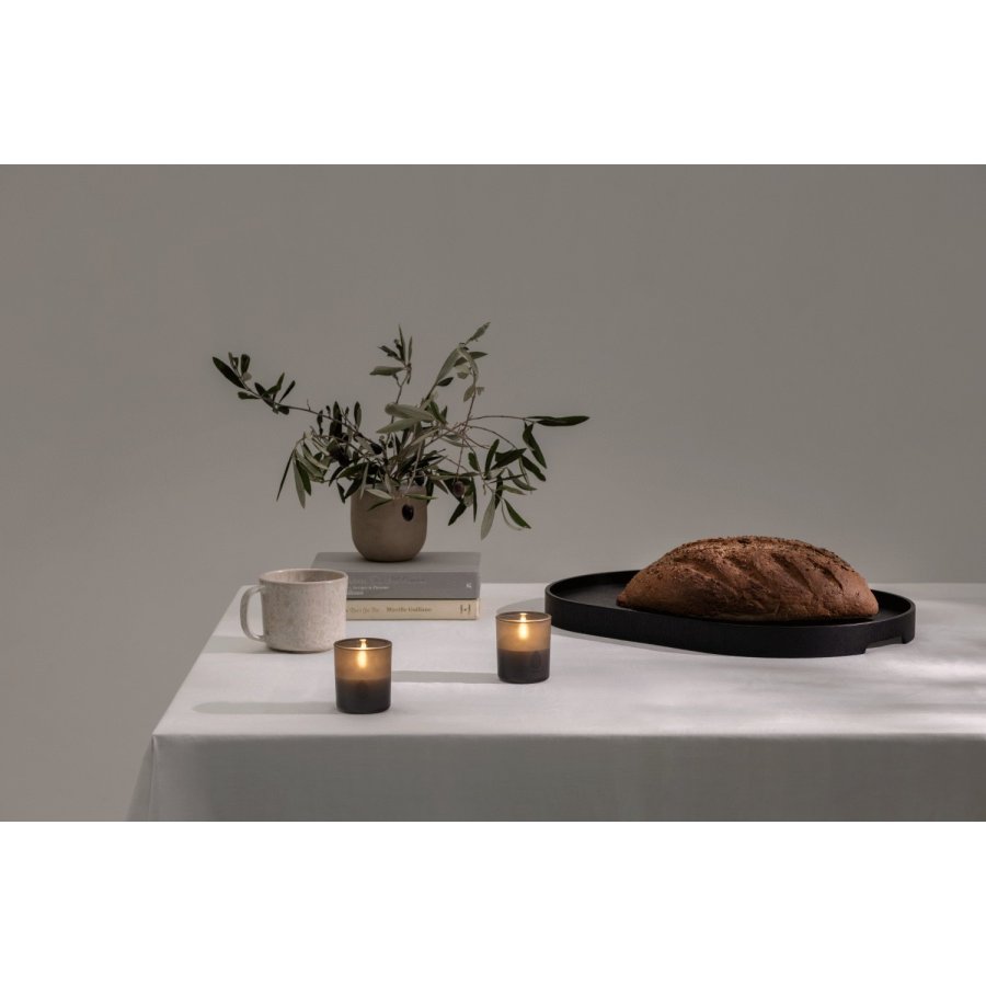 Uyuni Lighting Glaslys LED 2 stk. 6xH7 cm, Sandstone