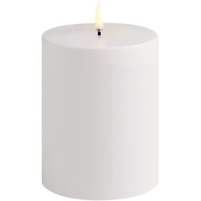 Uyuni Lighting Bloklys Udendrs LED 10,1xH12,8 cm, Hvid Plastik