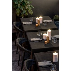 Uyuni Lighting Bloklys Udendørs LED Ø8,4xH15 cm, Hvid Plastik