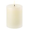 Uyuni Lighting Bloklys LED 7,8xH10 cm, Ivory