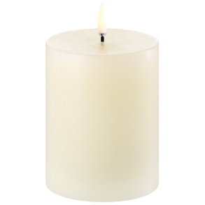 Uyuni Lighting Bloklys LED 7,8xH10 cm, Ivory