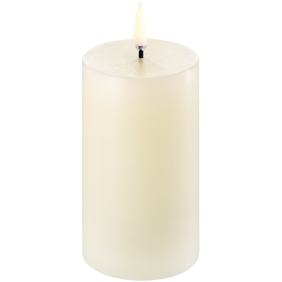 Uyuni Lighting Bloklys LED 5,8xH10 cm, Ivory