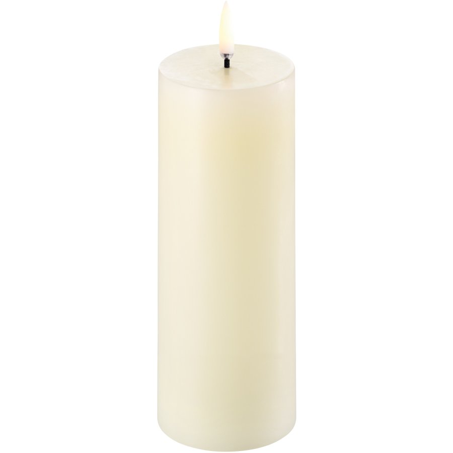Uyuni Lighting Bloklys LED 5,8xH15 cm, Ivory