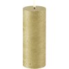 Uyuni Lighting Bloklys LED 7,8xH20 cm, Metallic Gold/rustik
