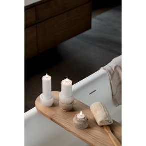 Uyuni Lighting Bloklys LED Ø5xH7,5 cm, Nordic White