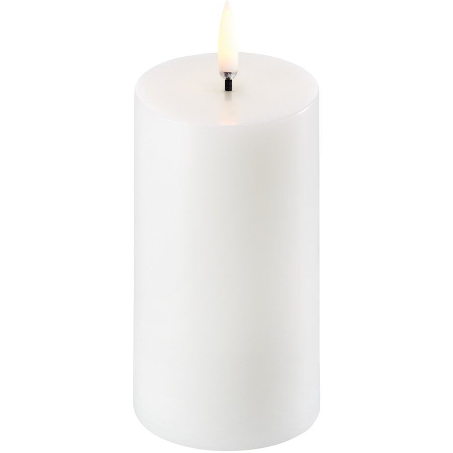 Uyuni Lighting Bloklys LED 5,8xH10 cm, Nordic White