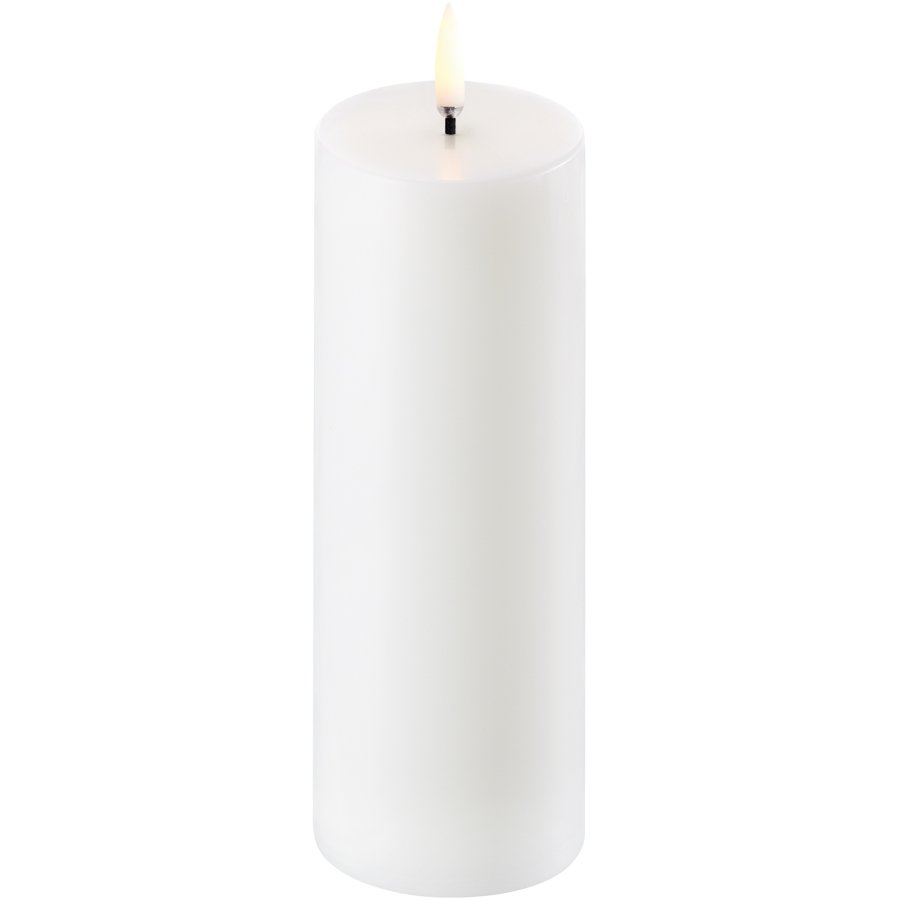 Uyuni Lighting Bloklys LED 5,8xH15 cm, Nordic White