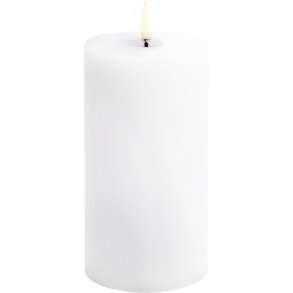 Uyuni Lighting Bloklys LED 7,8xH15 cm, Nordic White