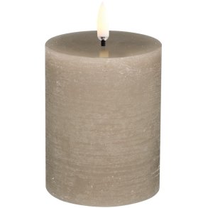 Uyuni Lighting Bloklys LED 7,8xH10 cm, Sandstone/rustik