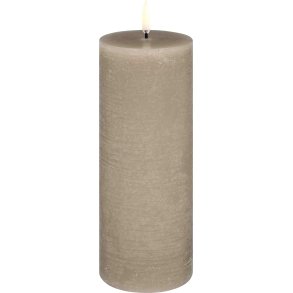 Uyuni Lighting Bloklys LED 7,8xH20 cm, Sandstone/rustik