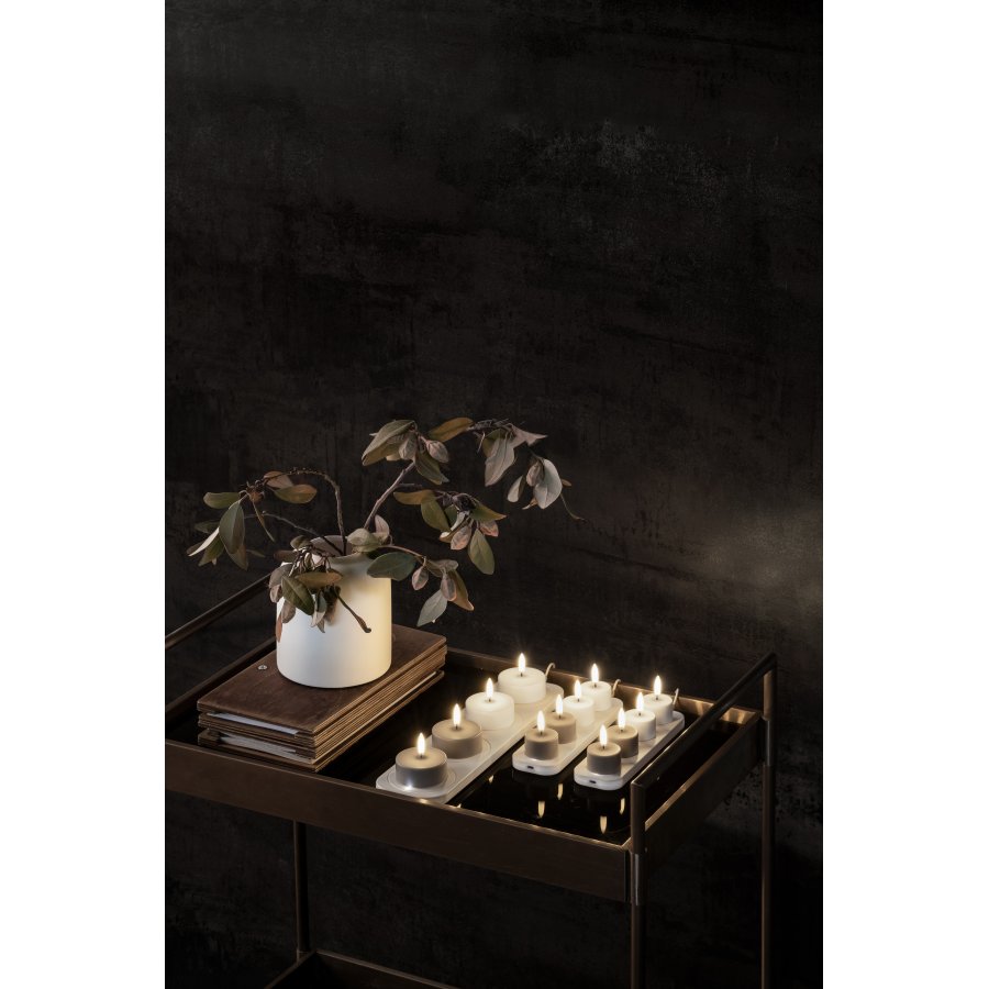 Uyuni Lighting Genopladelig Ladestation 40x10 cm, Hvid Plastik