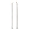 Uyuni Lighting Kronelys LED 2 stk. 2,3xH25 cm, Nordic White