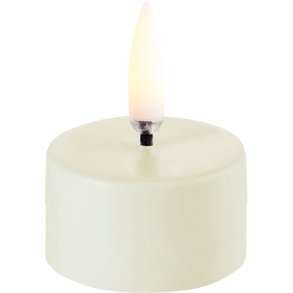 Uyuni Lighting Fyrfadslys 400 LED m. Batteri 4xH2,1 cm, Ivory