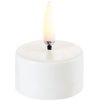 Uyuni Lighting Fyrfadslys 400 LED m. Batteri 4xH2,1 cm, Nordic White