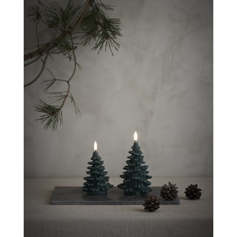 Uyuni Lighting Juletrslys LED 10x15 cm, Pine Green