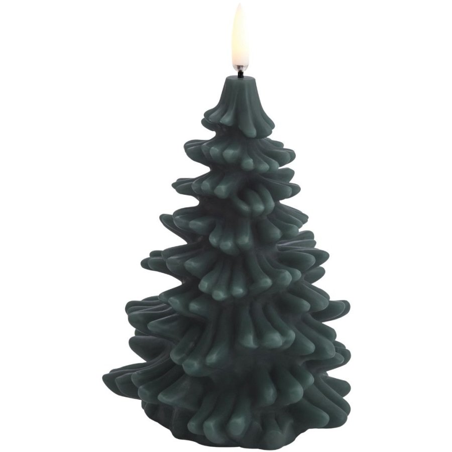 Uyuni Lighting Juletrslys LED 10xH15 cm, Pine Green