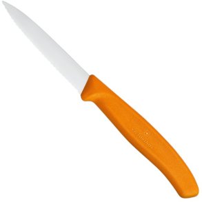 Victorinox Grntsagskniv Spids Blgeskr 8 cm, Orange