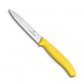 Victorinox Grøntsagskniv SwissClassic Spids 10 cm, Gul