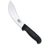 Victorinox Slagterkniv Fransk Form 15 cm, Sort Fibrox