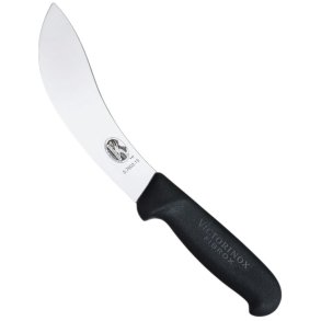 Victorinox Metzgermesser Franzsische Form 15 cm,  Fibrox Schwarz