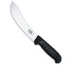 Victorinox Slagterkniv Tysk Form 18 cm, Sort Fibrox